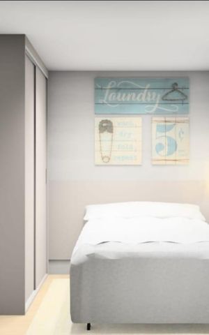 Apartamento à venda com 34m², 2 quartos e sem vagaModelo projeto