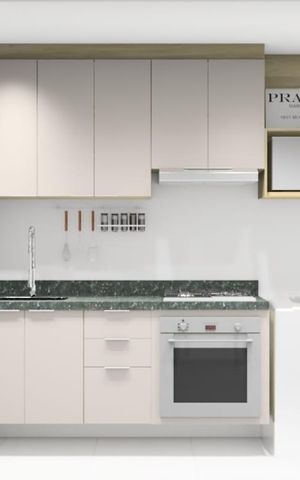 Apartamento à venda com 34m², 2 quartos e sem vagaModelo projeto