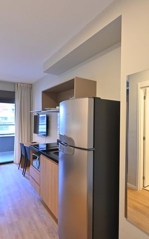 Studio para alugar com 28m², 1 quarto e sem vagaCozinha