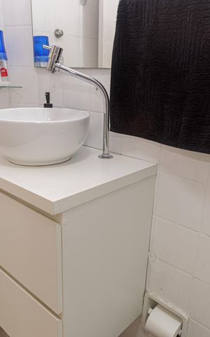 Studio para alugar com 33m², 1 quarto e 1 vaga Studio para alugar com 33m², 1 quarto e 1 vagaBanheiro