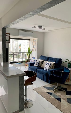 Apartamento para alugar com 65m², 2 quartos e 1 vaga Apartamento para alugar com 65m², 2 quartos e 1 vagaSala