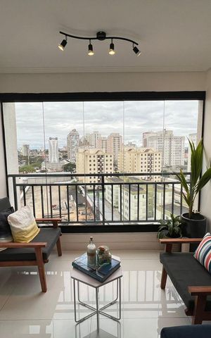 Apartamento para alugar com 65m², 2 quartos e 1 vaga Apartamento para alugar com 65m², 2 quartos e 1 vagaVaranda