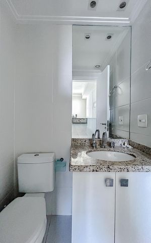 Apartamento para alugar com 45m², 1 quarto e 1 vagaBanheiro da Suíte