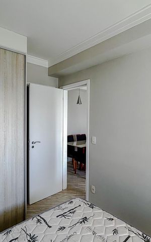 Apartamento para alugar com 45m², 1 quarto e 1 vagaQuarto 1 - Suíte