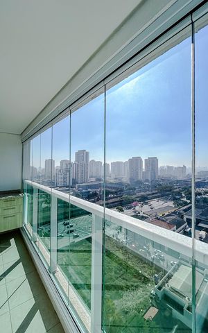 Apartamento para alugar com 45m², 1 quarto e 1 vagaVaranda