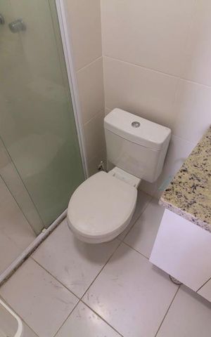 Apartamento para alugar com 45m², 1 quarto e 1 vaga Apartamento para alugar com 45m², 1 quarto e 1 vagaBanheiro