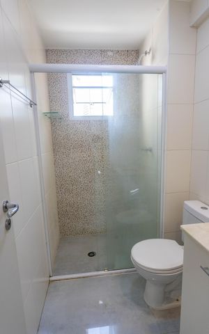 Apartamento para alugar com 79m², 2 quartos e 1 vaga Apartamento para alugar com 79m², 2 quartos e 1 vagaBanheiro da suíte