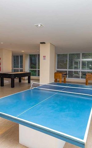 Apartamento para alugar com 79m², 2 quartos e 1 vaga Apartamento para alugar com 79m², 2 quartos e 1 vagaÁrea comum - Salão de jogos