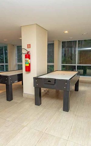 Apartamento para alugar com 79m², 2 quartos e 1 vaga Apartamento para alugar com 79m², 2 quartos e 1 vagaÁrea comum - Salão de jogos