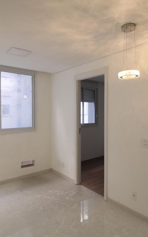 Apartamento para alugar com 34m², 2 quartos e sem vagaSala
