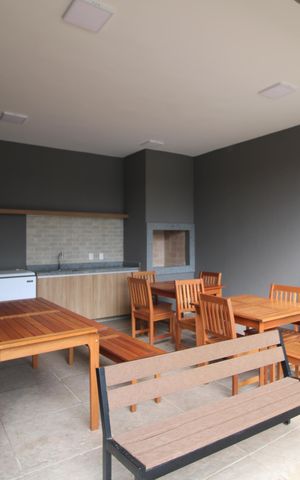Apartamento para alugar com 34m², 2 quartos e sem vagaÁrea comum - Churrasqueira