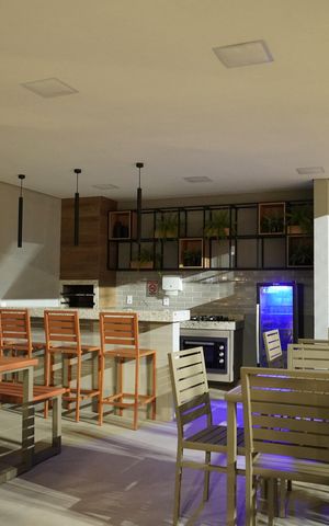 Apartamento para alugar com 51m², 2 quartos e 1 vagaÁrea comum - Salão de festas