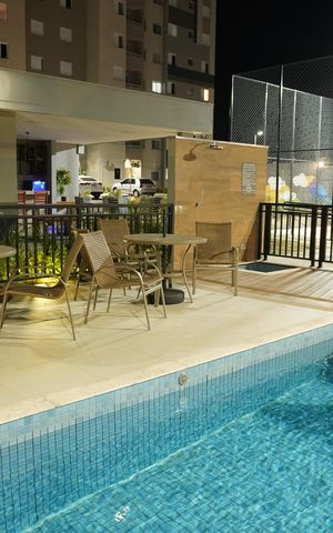 Apartamento para alugar com 51m², 2 quartos e 1 vagaÁrea comum - Piscina