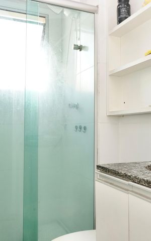 Apartamento à venda com 120m², 2 quartos e 2 vagas Apartamento à venda com 120m², 2 quartos e 2 vagasBanheiro Social