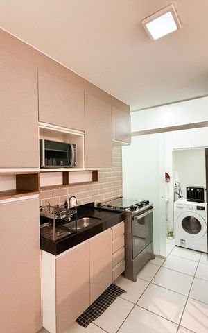 Apartamento para alugar com 39m², 2 quartos e sem vagaSala/Cozinha e Área de Serviço