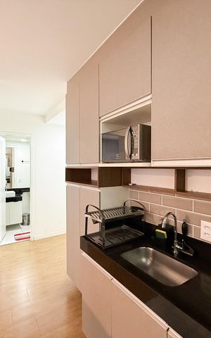 Apartamento para alugar com 39m², 2 quartos e sem vagaSala/Cozinha e Área de Serviço