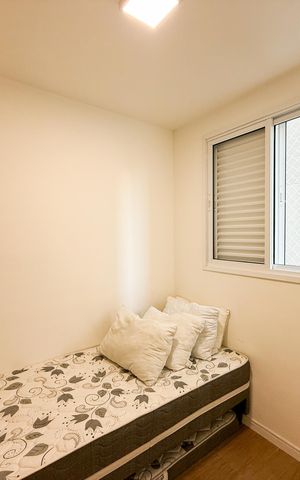 Apartamento para alugar com 39m², 2 quartos e sem vagaQuarto 2