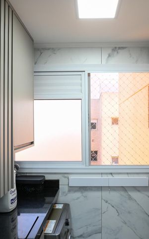 Apartamento à venda com 72m², 1 quarto e 2 vagas Apartamento à venda com 72m², 1 quarto e 2 vagasÁrea de Serviço