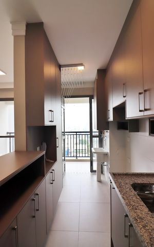 Apartamento para alugar com 61m², 2 quartos e 1 vagaCozinha e Área de Serviço