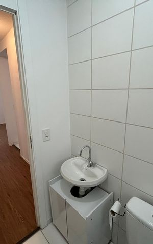 Apartamento para alugar com 43m², 2 quartos e 1 vagaBanheiro