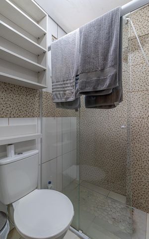 Casa de condomínio à venda com 89m², 2 quartos e 2 vagasBanheiro Suíte 2
