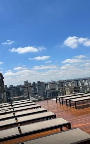 Apartamento para alugar com 26m², 1 quarto e sem vaga