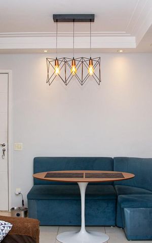 Apartamento à venda com 59m², 2 quartos e 1 vaga Apartamento à venda com 59m², 2 quartos e 1 vagaSala