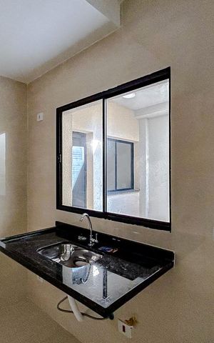 Apartamento à venda com 44m², 2 quartos e sem vagaCozinha e Área de Serviço
