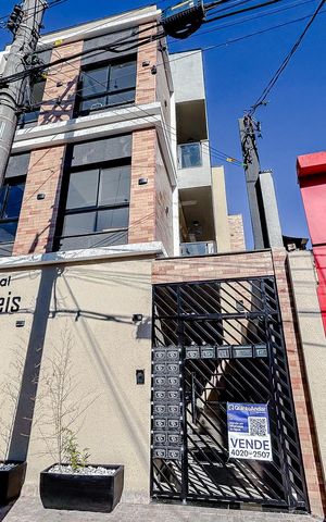 Apartamento à venda com 44m², 2 quartos e sem vagaFachada com Plaquinha