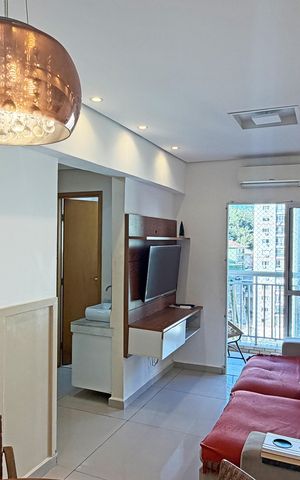 Apartamento para alugar com 58m², 2 quartos e 1 vagaSala