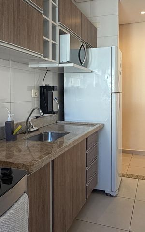 Apartamento para alugar com 58m², 2 quartos e 1 vagaCozinha e Área de Serviço