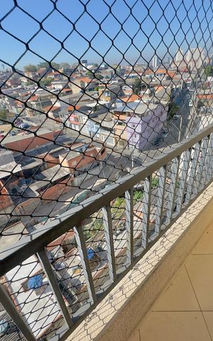 Apartamento à venda com 61m², 2 quartos e 1 vagaVaranda