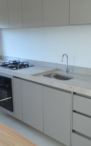 Apartamento para alugar com 111m², 3 quartos e 2 vagasCozinha e Área de Serviço