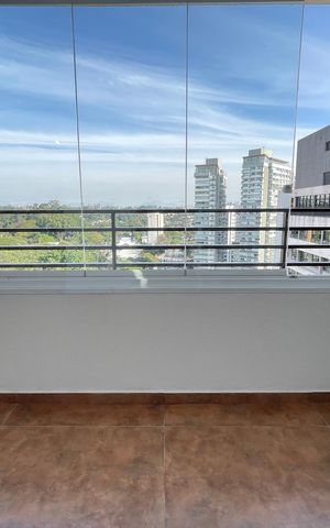 Apartamento para alugar com 33m², 1 quarto e 1 vaga Apartamento para alugar com 33m², 1 quarto e 1 vagaVaranda