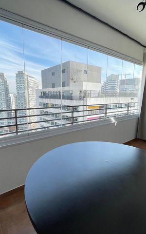 Apartamento para alugar com 33m², 1 quarto e 1 vaga Apartamento para alugar com 33m², 1 quarto e 1 vagaVaranda