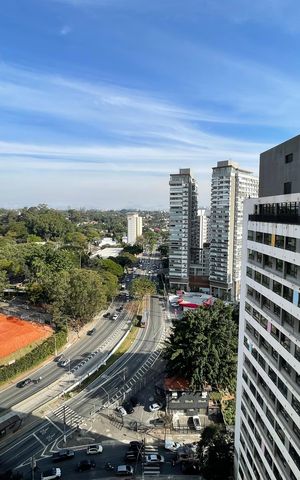 Apartamento para alugar com 33m², 1 quarto e 1 vaga Apartamento para alugar com 33m², 1 quarto e 1 vagaVista