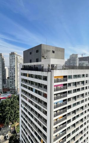 Apartamento para alugar com 33m², 1 quarto e 1 vaga Apartamento para alugar com 33m², 1 quarto e 1 vagaVista