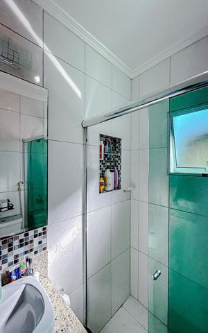 Casa à venda com 155m², 3 quartos e 3 vagasBanheiro da Suíte