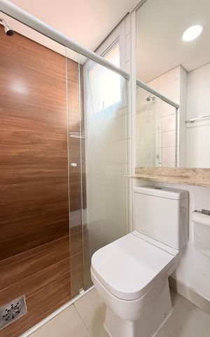 Apartamento para alugar com 78m², 3 quartos e 2 vagasBanheiro Social