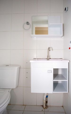 Apartamento para alugar com 50m², 2 quartos e 1 vagaBanheiro social