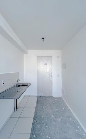 Studio à venda com 16m², 1 quarto e sem vagaCozinha