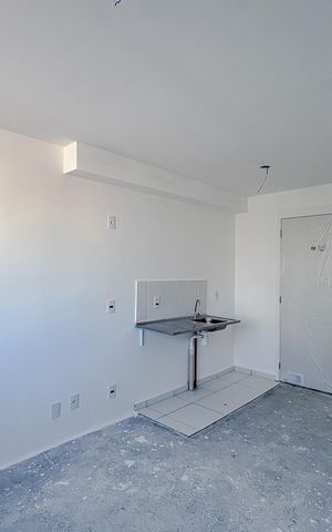 Studio à venda com 16m², 1 quarto e sem vagaStudio