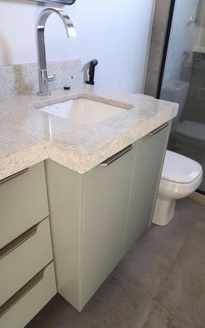 Apartamento para alugar com 95m², 3 quartos e 2 vagasBanheiro do Quarto 3