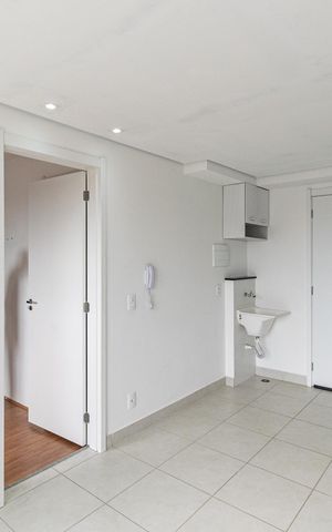 Apartamento à venda com 29m², 1 quarto e sem vaga Apartamento à venda com 29m², 1 quarto e sem vagaSala/Cozinha