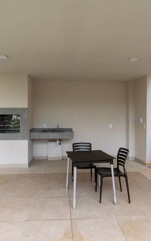 Apartamento à venda com 29m², 1 quarto e sem vaga Apartamento à venda com 29m², 1 quarto e sem vagaÁrea comum - Churrasqueira