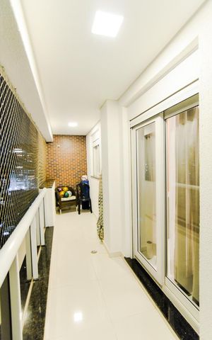 Apartamento para alugar com 157m², 3 quartos e 3 vagasVaranda da Suíte 3