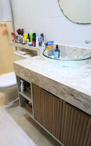 Apartamento à venda com 163m², 2 quartos e 3 vagasBanheiro 