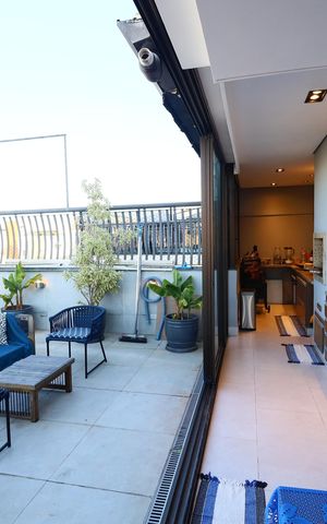 Apartamento à venda com 163m², 2 quartos e 3 vagasEspaço Gourmet