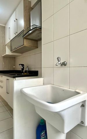 Apartamento à venda com 48m², 2 quartos e 1 vaga Apartamento à venda com 48m², 2 quartos e 1 vagaÁrea de Serviço