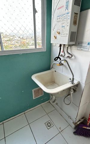 Apartamento para alugar com 40m², 2 quartos e 1 vagaCozinha/Área de serviço